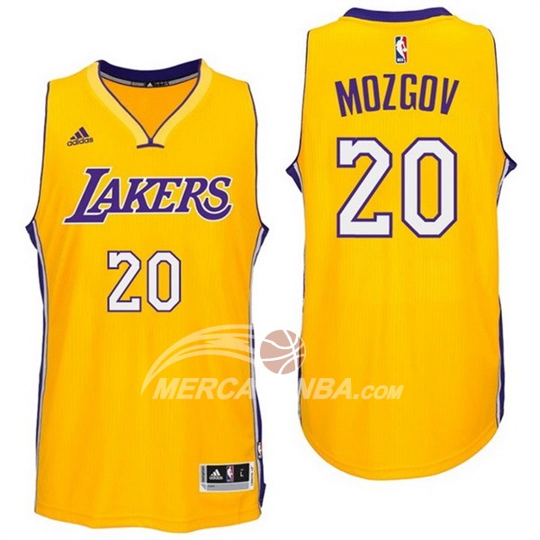 Maglia NBA Mozgov Los Angeles Lakers Amarillo
